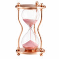 Clessidra Decorativa in Oro Rosa, 30 Minuti